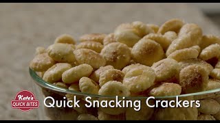 Kates Quick Bites Quick Snacking Crackers [upl. by Zaneski47]