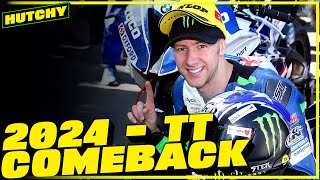 Ian Hutchinsons comeback to the Isle of Man TT 2024 [upl. by Bresee]