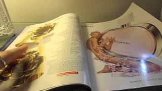 ASMR  PAGE TURNING MARIE CLAIRE [upl. by Blackstock662]