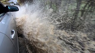 driving through floods 2024 [upl. by Bocaj]