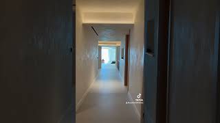 Bringing hallways to life with matte Venetian Plaster Marmorino with lime wash Exotic wall finishes [upl. by Wardieu774]