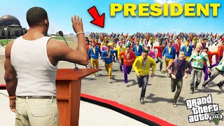 GTA 5  Franklin First President Experience GTA 5 [upl. by Asirahc754]