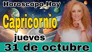 horoscopo de hoy Capricornio  Horóscopo Diario  Capricornio  31 de octubre de 2024 [upl. by Atnoled]