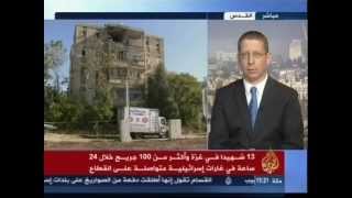 Ofir Gendelman Interview on Al Jazeera 15 November 2012 [upl. by Inaej968]