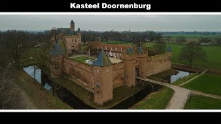 Castle Doornenburg NL by drone 4K [upl. by Ynotna]