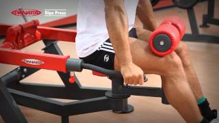 Panatta Sport Free Weight Dips Press Dual System EN [upl. by Ylekalb618]