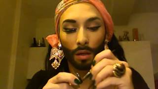 conchita wurst make up for everyone [upl. by Sollie]