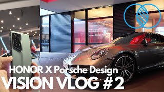 Honor Magic V2 RSR Event in Leipzig  Porsche Taycan Testfahrt  Vision Vlog 2 [upl. by Palgrave137]