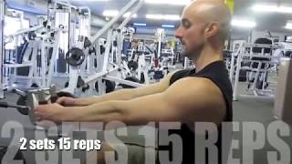 Scapula Retraction Exercises To Improve Your Back Workouts and Development [upl. by Aynekal]