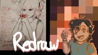 Hadestown Eurydice Speedpaint Redraw [upl. by Evadne]