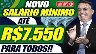 Bolsonaro Surpreende os Aposentados Novo Salário Mínimo Liberação de Valores  Cartão Beneficio INSS [upl. by Barayon]