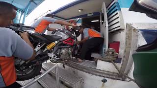 Naik Motor Dari Sumatra Nyebrang ke MalaysiaWheel Story 3Stage 1 [upl. by Henrie]