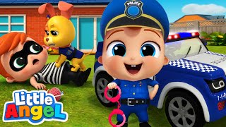 Community Helpers Song  LittleAngel Job and Career Songs  Nursery Rhymes for Kids [upl. by Ylrae967]