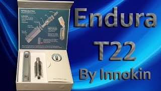 Innokin Endura T22  A new Vapers best friend [upl. by Casar]