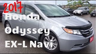 2017 Honda Odyssey EXL Navi  WHITBY OSHAWA HONDA  Stock  U4846 [upl. by Jemma]