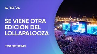 Llega una nueva edición del festival Lollapalooza a la Argentina [upl. by Packer]