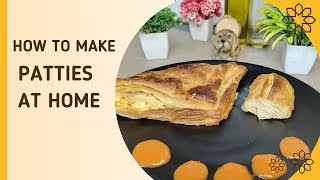 Delicious Patties Recipe  Veg Puff  Paneer Patty at Home  4kQuality [upl. by Artapoelc]