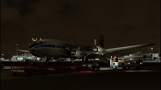 NewYork to Caracas  PMDG DC6 LongHaul Microsoft Flight Simulator Quiet Cruise [upl. by Aicilet]