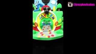 Mickey Mouse Clubhouse Birthday Cake [upl. by Nerek233]