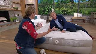 Aerobed Queen 14quot Air Mattress with TwistOn Pump amp Storage Bag on QVC [upl. by Goody291]