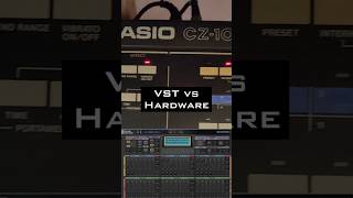 Vintage Synthesizer  testing the Casio CZ1000 vs VST emulation Virtual CZ [upl. by Esilehs176]