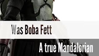 Is Boba Fett a Mandalorian bookofbobafett shorts starwars [upl. by Tristam]