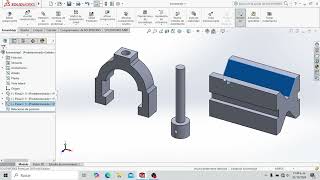 Mini Ensamble en SolidWorks [upl. by Lamek665]