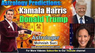 Astrology Predictions Kamala Harris Vs Donald Trump [upl. by Noyerb]