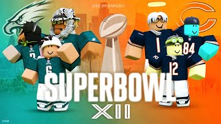 🏈LFG Presents Superbowl XII Bears vs Eagles 🏈 FOOTBALL FUSION [upl. by Romain]