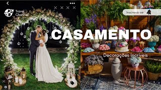 DECORAÇÃO PARA CASAMENTO  50 IDEIAS E INSPIRAÇÕES MARAVILHOSAS [upl. by Ettelra370]