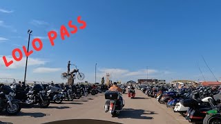 PT 4 Sturgis SD Rally and heading home LOLO PASS HWY 12 [upl. by Yukio277]