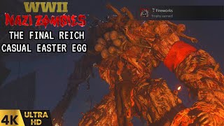 WORLD WAR 2 ZOMBIES quotThe Final Reichquot Casual Easter Egg4k60fps NO COMMENTARY [upl. by Alpers]