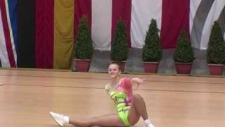 Austrian Aerobic Open  Julia Sitzmann AUT [upl. by Sheeree]