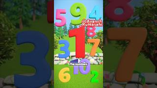 Number songshorts viraltreanding popularkids musicytshortscartoon learn1to 10counting [upl. by Nnailuj]