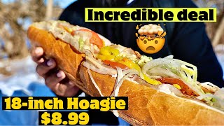 BEST Bang for your Buck 18Inch Hoagie for 899 at this unassuming produce store [upl. by Enilesor71]