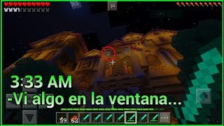 Explorando La Mansion de Herobrine a Las 333 AM [upl. by Jourdain497]