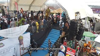 Olubadan Coronation Minister for Power Chief Adelabu others attend HIM Olakulehins coronation [upl. by Ayoted]