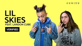 Lil Skies quotRed Rosesquot Feat Landon Cube Official Lyrics amp Meaning  Verified [upl. by Syl]