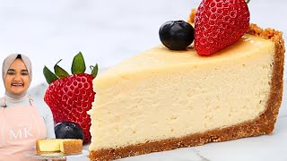 The creamiest CHEESECAKE Ive ever had Easy New York cheesecake recipe no water bath [upl. by Dunseath]