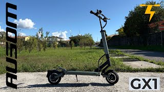 Ausom GX1 Electric Scooter  Great design and quality with top speed 50kmh [upl. by Ramedlaw]