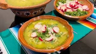 Como Hacer Pozole Verde [upl. by Marcia]