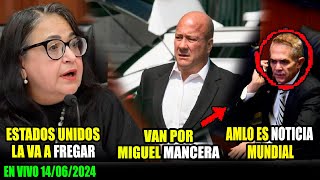 CAÑONAZO PARA MIGUEL ANGEL MANCERA ¡SE QEUDA SIN FUERO VAN POR EL CLAUDIA BAJA DE LA NUBE A MAYNEZ [upl. by Ikuy451]