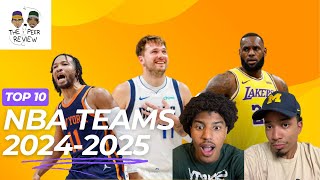 Ranking Our Top 10 NBA Teams Heading into the 20242025 Season Part II [upl. by Kaspar]