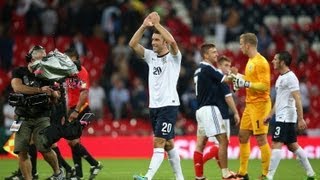 Rickie Lambert scores the winner England v Scotland 32 [upl. by Dagall56]