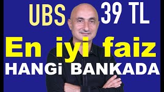 Hangi bankada faiz ne kadar  İsviçreli bankanın dolarTL tahmini [upl. by Orabel]