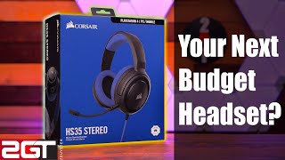 Corsair HS35 Review 2019  IS THIS YOUR NEXT BUDGET HEADSET [upl. by Leban]