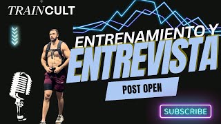 VLOG POST OPEN  ENTRENAMIENTO Y ENTREVISTAS [upl. by Anwadal]