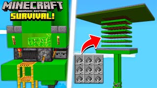 MELHOR FARM de CREEPER  Minecraft Bedrock Survival 32 [upl. by Wayolle464]