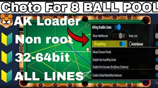 8 BALL POOL HACK 🔥 8 BALL POOL CRACK AK LOADER CHETO 🔥 FOR FREE 😳 [upl. by Airotel174]