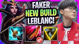 FAKER WITH THE NEW AD LEBLANC BUILD  T1 Faker Plays Leblanc Mid vs Vex  Season 2024 [upl. by Kristine]